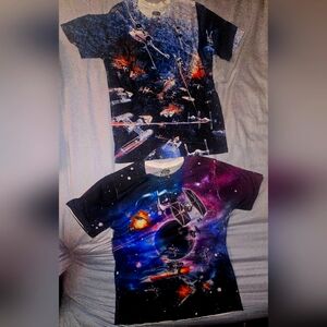 Mens Fifth Sun Star Wars Tshirts Lot.  Size L